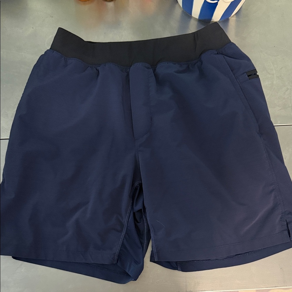 Men's Fabletics Navy Performance Shorts